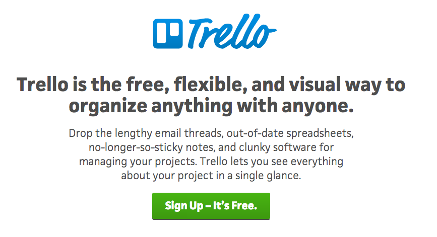 Trello for content collaboration