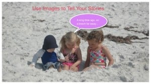 use images to tell stories